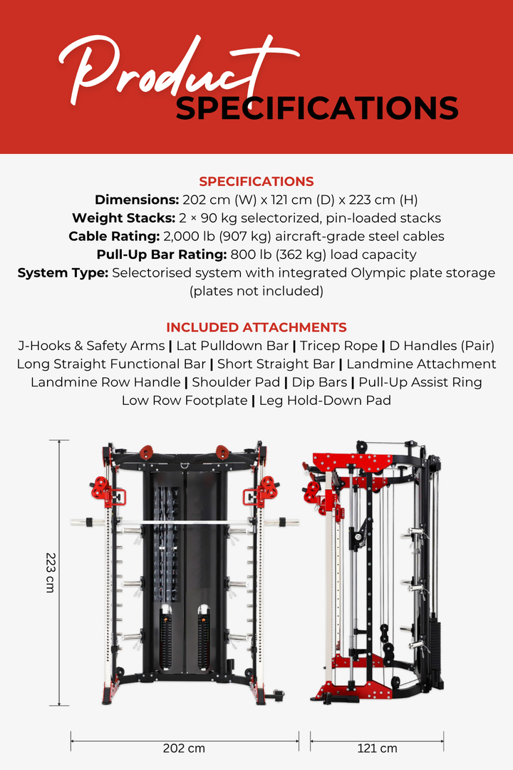 Body Iron Studio FTS200 All In One Trainer