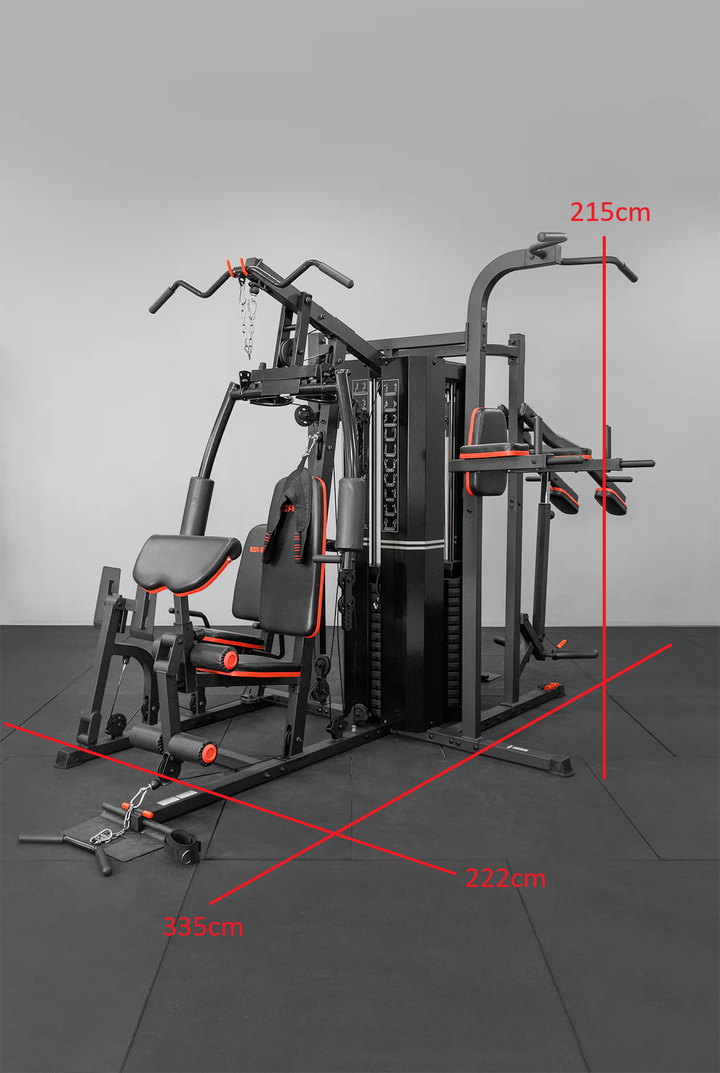 Body Iron BHG9000 Ultimate 5-Station Multi Home Gym Trainer