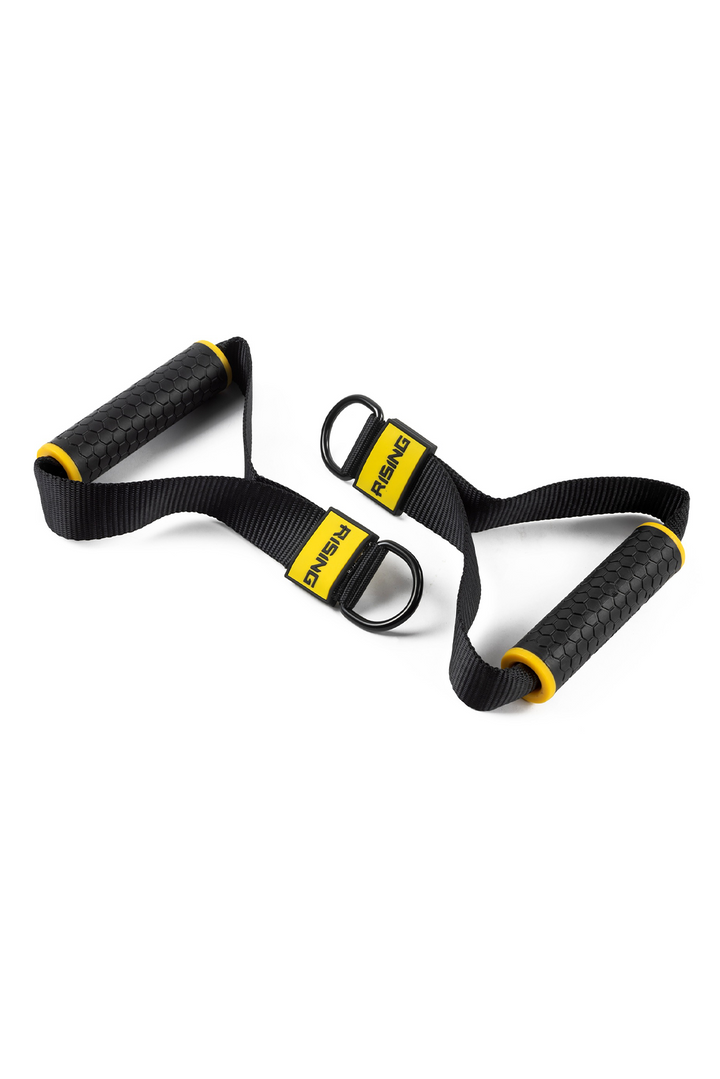 Body Iron Rising Padded Single Handle Cable Attachment Pair