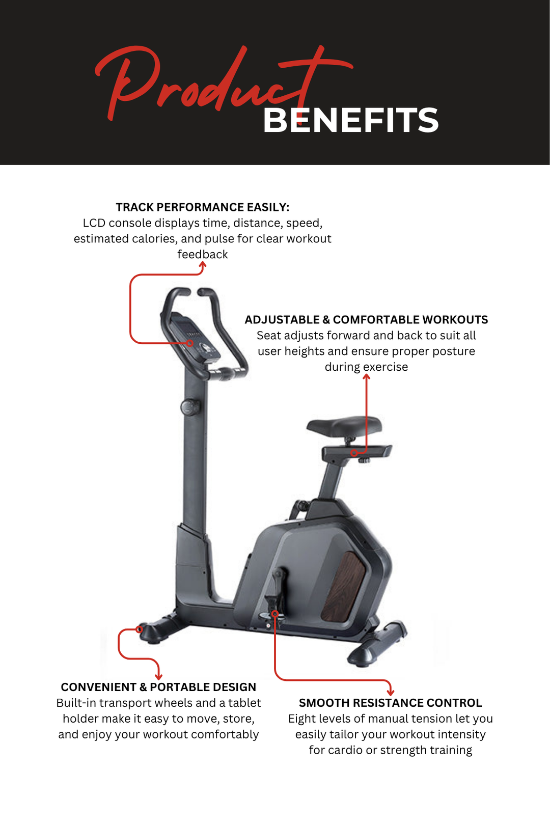 Body Iron Exercise Bike TXM350