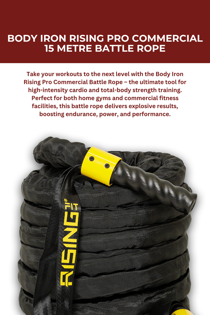Body Iron Rising Pro Commercial 15 Metre Battle Rope
