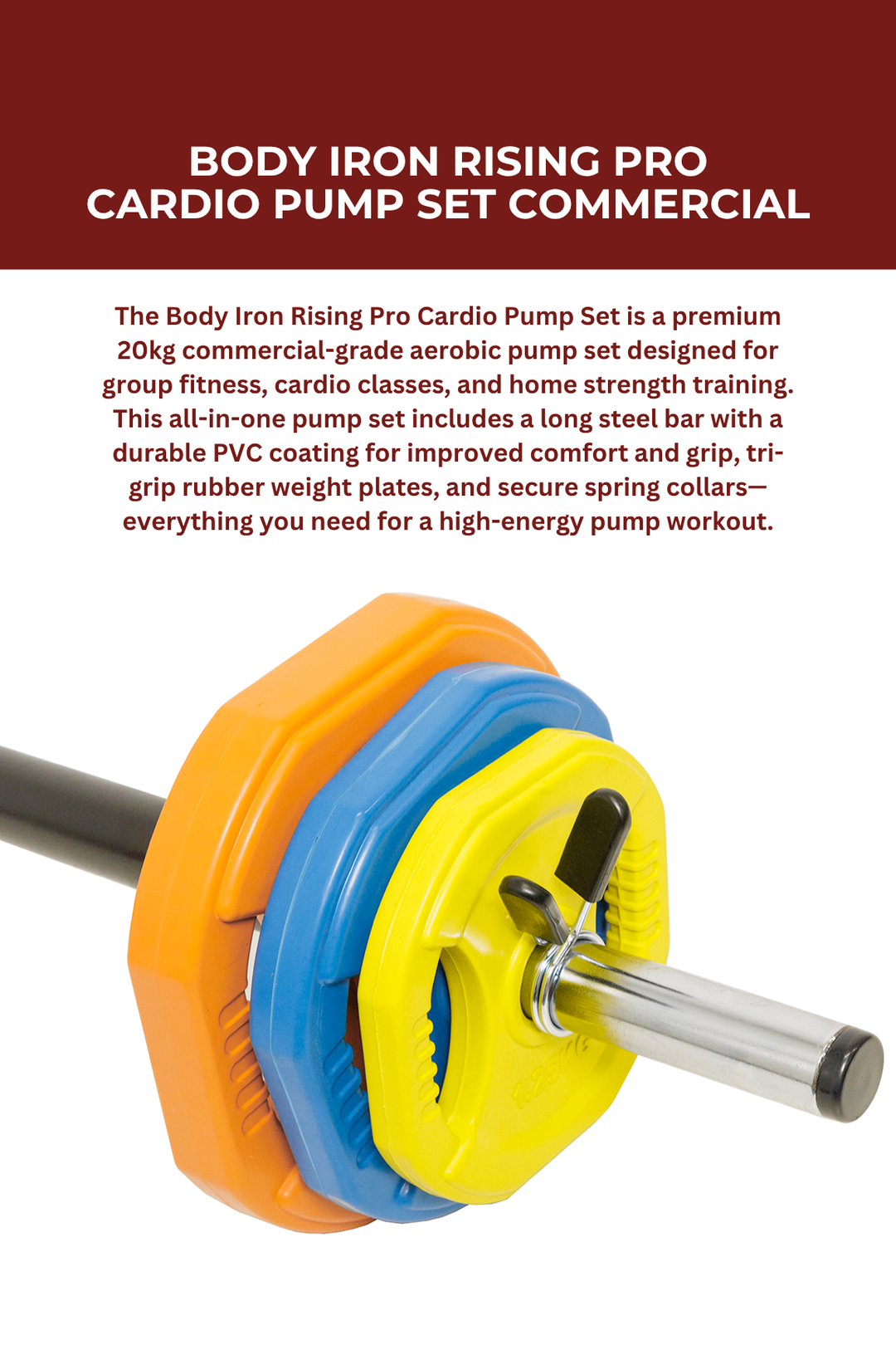 Body Iron Rising Pro Cardio Pump Set Commercial