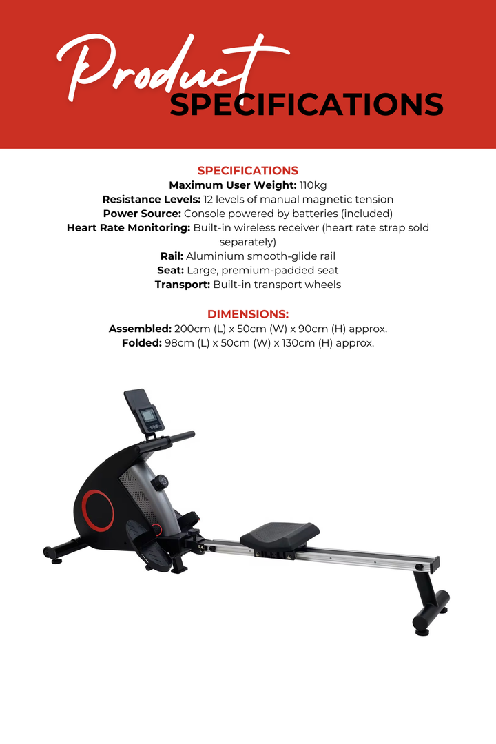 Body Iron RM200 Rowing Machine
