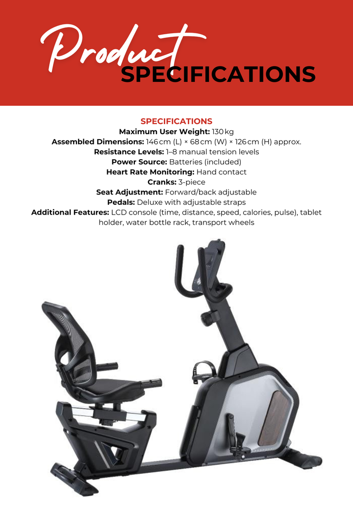 Body Iron Recumbent Bike TXM450