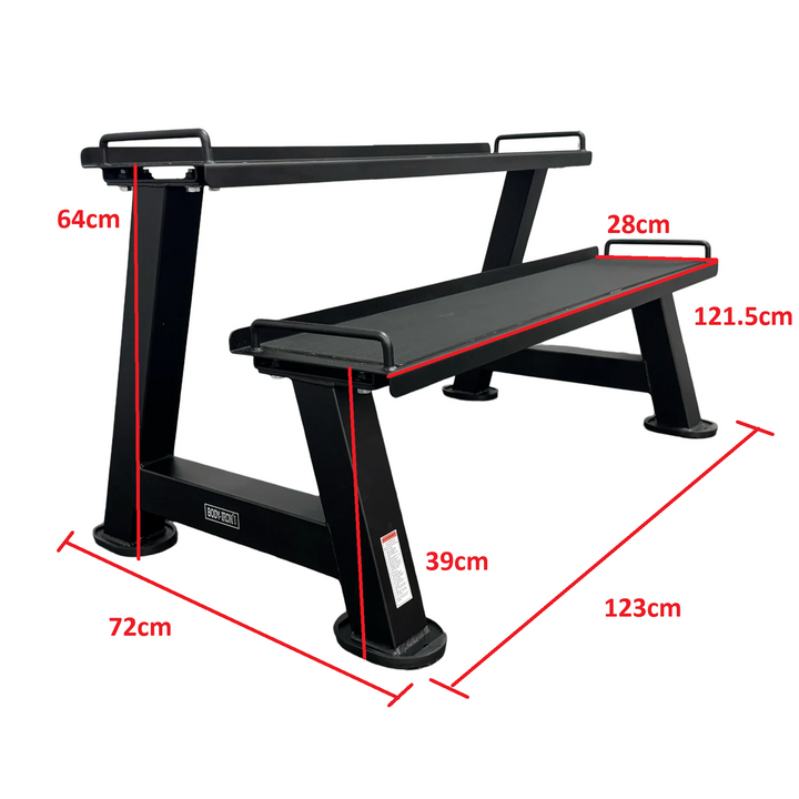 Body Iron Commercial Kettlebell Rack (2 Trays)