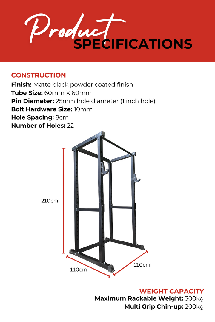 Body Iron CX44 Compact Power Rack