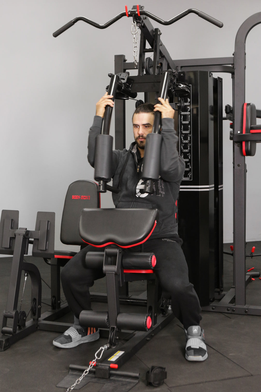Body Iron BHG9000 Ultimate 5-Station Multi Home Gym Trainer