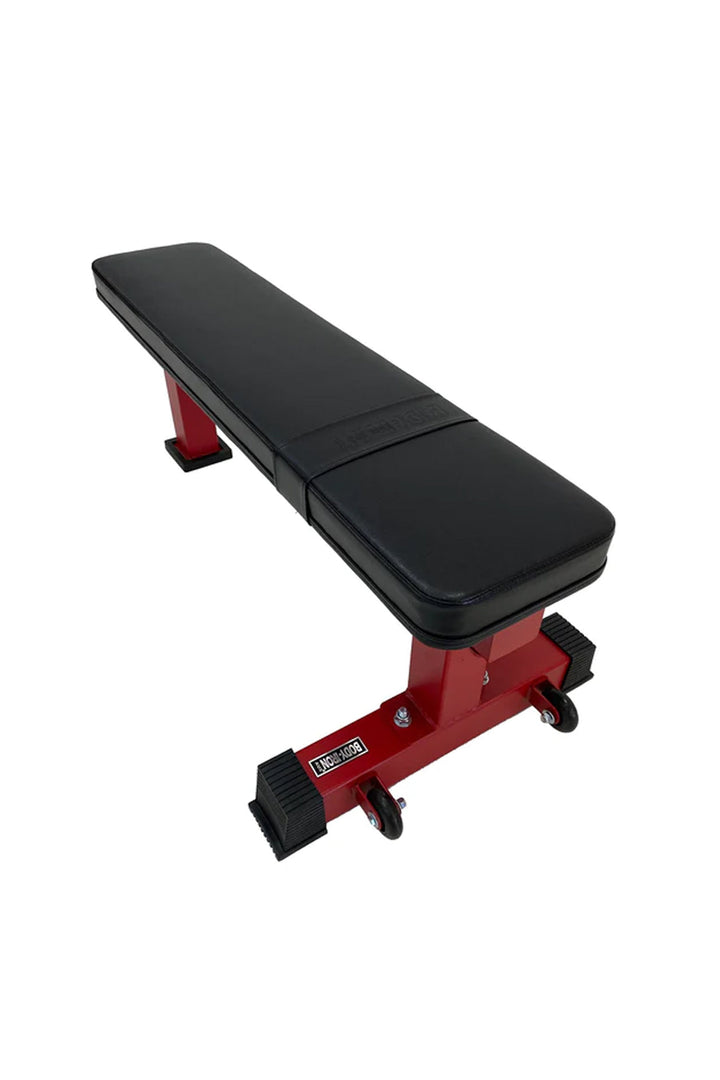 black vinyl cover on weight bench