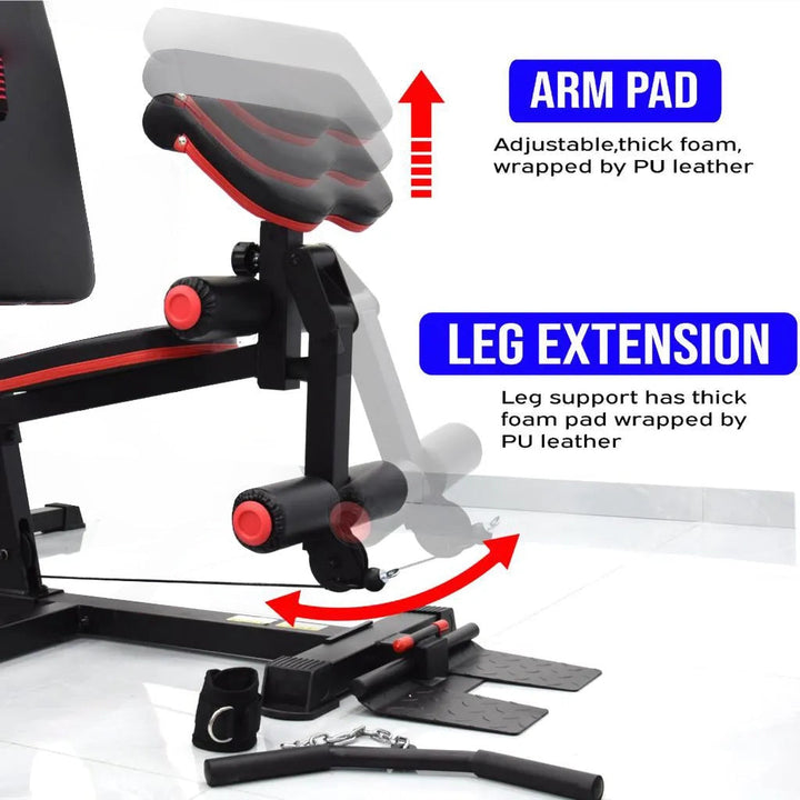 Body Iron BHG9000 Ultimate 5-Station Multi Home Gym Trainer
