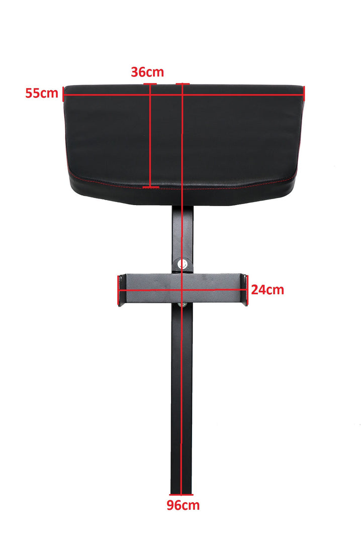 Body Iron Leg Curl & Preacher Attachment Set